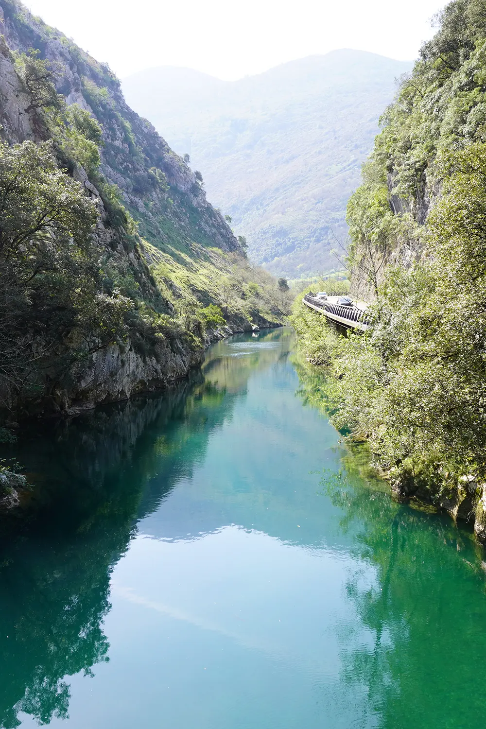 El Rio Cares en Picos de Europa