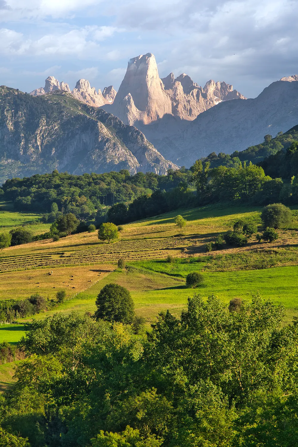 Picu Urriellu en el Parque nacional de los Picos de Europa